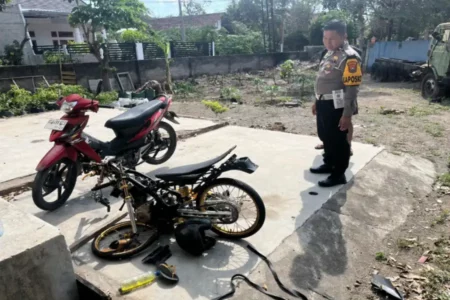 Remaja Blitar Tewas dalam Latihan Drag Race, Tabrak Petani di Srengat Motor Laka