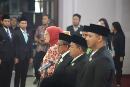 Amithya Ratnanggani Dilantik Jadi Ketua DPRD Kota Malang 2024-2029 foto beritajatim
