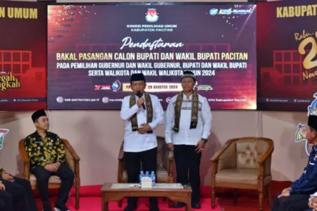 Cabup Pacitan Ronny Wahyono Optimistis Kalahkan Petahana Indrata Nur Bayuaji Pilbup Pacitan