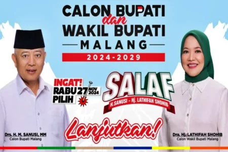 Paslon SALAF Pemimpin Ideal di Kabupaten Malang Sanusi_latifah