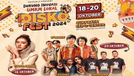 Poster Diskofest 2024. (Instagram/bankjatim)