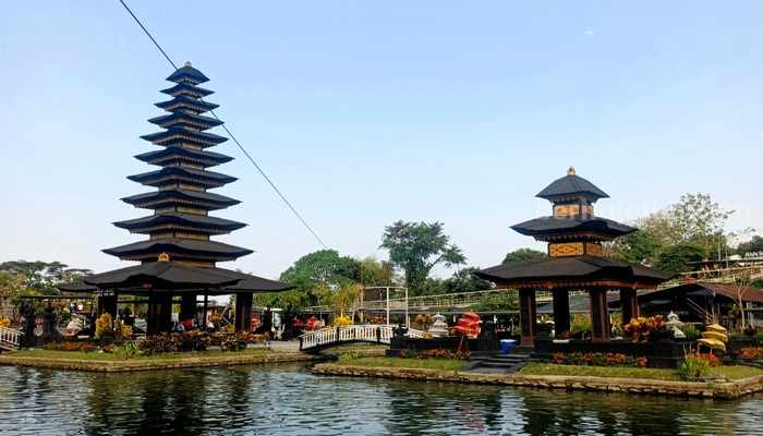 Wisata Lembah Pendawa Pandaan Bali Van Java, Pasuruan. (Fitri Yuliani/beritajatim.com)