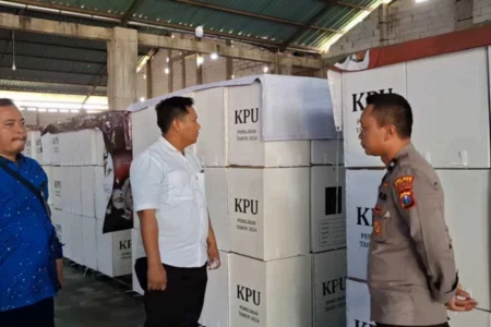 Distribusi Logistik Pilkada di Magetan Tahap Pertama Selesai, 5 Kotak Suara Rusak