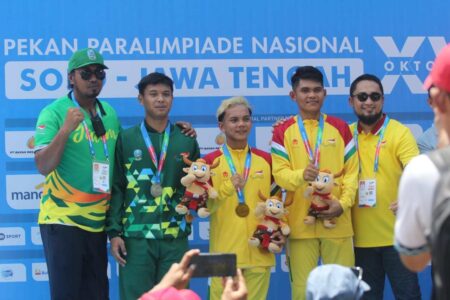 Jatim Tempati Peringkat 8 Perolehan Medali Sementara di Peparnas XVII/2024