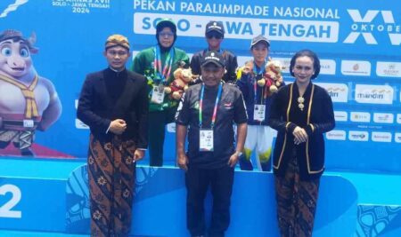 Zahra Nur Azizah Raih Perak di Nomor 50 Meter Gaya Kupu-Kupu Peparnas 2024