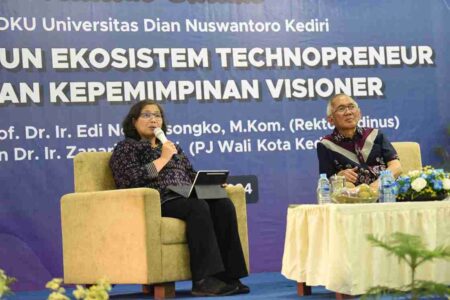 Pj Wali Kota Kediri Isi Kuliah Umum Udinus, Bicara Peluang Digital Leaders