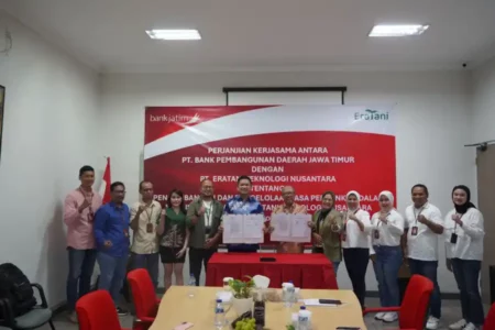 Sinergi bankjatim dan Eratani Dorong Pertumbuhan Sektor Pertanian foto beritajatim
