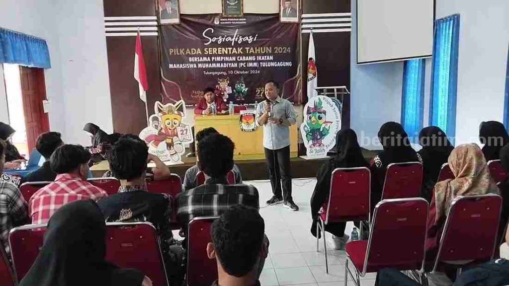 KPU Tulungagung Gencar Sosialiasasi untuk Tingkatkan Partisipasi Pemiih