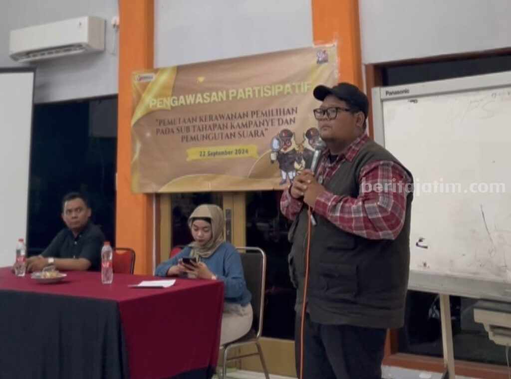 Ketua Panitia Pengawas Pemilu Kecamatan (Panwascam) Bulak, Irfan Basier.