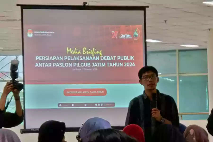 Divisi Parmas dan SDM KPU Jatim, Nur Salam