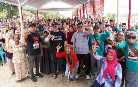 Mas Dhito kampanye di Kandangan Kediri.