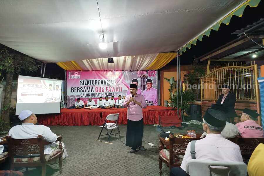 Fawait menghadiri sosialisasi dengan Komunitas Doho