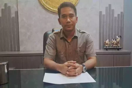 Kasintel Kejari Tuban, Stephen Dian Palma. [Diah Ayu/Beritajatim.com]