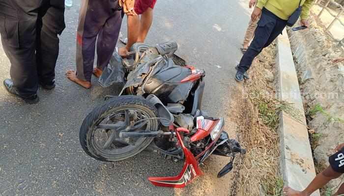Seorang pengendara pelajar yang tewas saat terlibat kecelakaan dengan truk di jalan Tuban-Bancar.