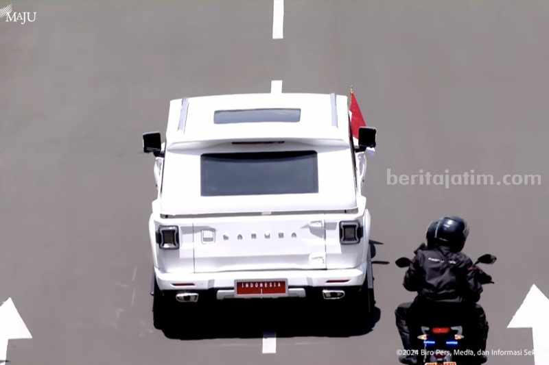 Mobil Maung Garuda Limousine (YouTube Biro Setpres RI)