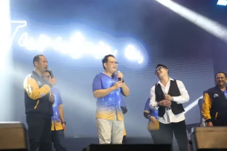 Gilga Sahid Meriahkan Pembukaan Jatim DigiFest 2024 di Tuban foto beritajatim