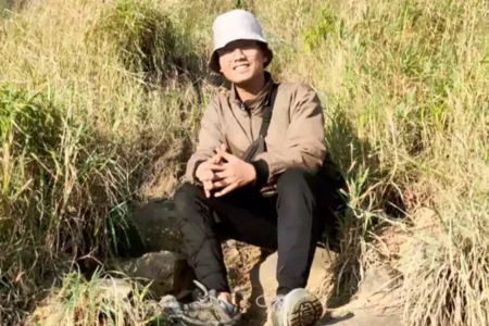 Agus, Pendaki Asal Jakarta Hilang di Gunung Wilis Nganjuk, Akhirnya Ditemukan Meninggal Muhamad Agus (24), pendaki asal Cengkareng, Jakarta Barat yang dilaporkan hilang di Jalur Sekartaji, Gunung Wilis. (Tim Sar Basarnas Surabaya)