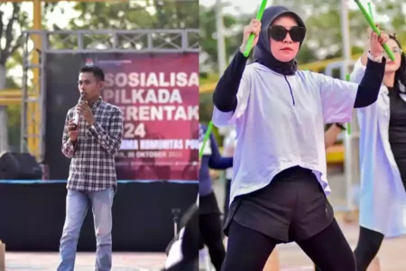 KPU Tuban Sosialisasikan Pilkada Serentak Bersama Komunitas Poundfit