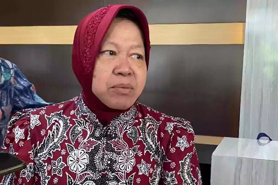 Calon Gubernur Jatim Tri Rismaharini (Rama Indra/beritajatim.com)