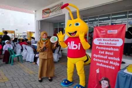 Antusiasme Ibu dan Anak Ikuti Pemeriksaan Kesehatan dan Edukasi Gizi di Madiun