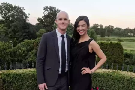 Potret Raline Shah dan Brian Armstrong. (Instagram/ralineshah)