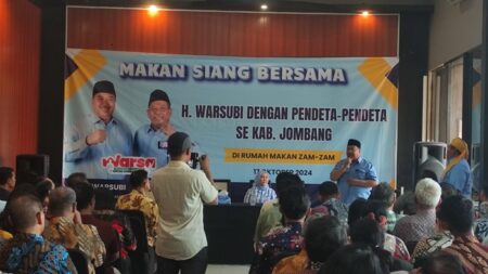 Pilkada Jombang 2024, Warsubi-Salman Dapat Dukungan dari Para Pendeta foto beritajatim
