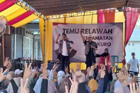 Sapa Relawan, Yes-Dirham Tekankan Rebut Hati Pemilih Tanpa Pecah Belah