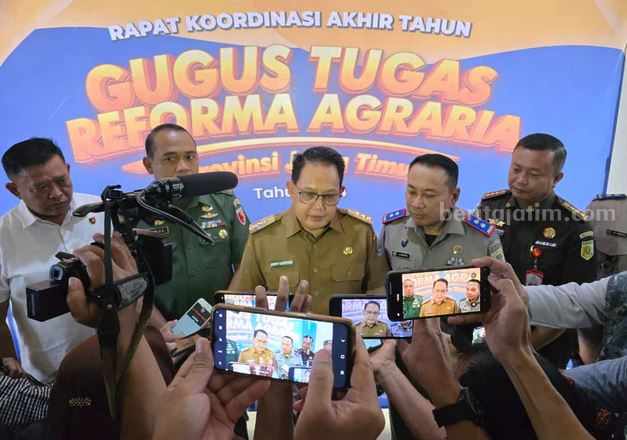 Pilkada Sampang Jatuh Korban, Pj Gubernur Langsung Rapat dengan Kapolda Jatim Foto BeritaJatim.com