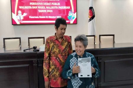 KPU Kota Pasuruan Siapkan Masing-masing 1 Alat Bantu Braille Tiap TPS