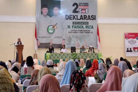 Pendukung Faisol Riza Alihkan Dukungan ke Gus Haris-Ra Fahmi di Pilkada Probolinggo Foto BeritaJatim.com