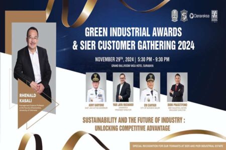SIER Beri ‘Green Industrial Awards 2024’ ke 50 Tenant Dukung Kawasan Industri Berkelanjutan Foto BeritaJatim.com