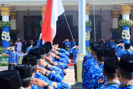 HUT ke-53, Pj. Gubernur Jatim: KORPRI Motor Penggerak Pelayanan Publik Berkualitas Foto BeritaJatim.com
