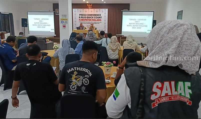 Quick Count Pilbup Malang, Sanusi Menang 66 Persen Foto BeritaJatim.com