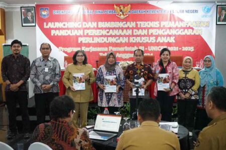 Pj Wali Kota Kediri Hadiri Bimtek Perencanaan dan Penganggaran Perlindungan Khusus Anak foto beritajatim