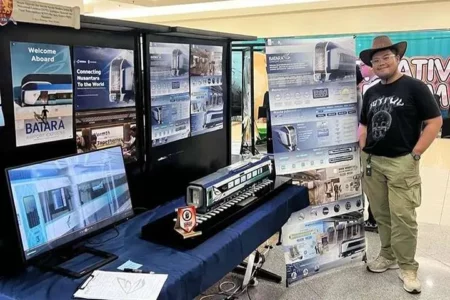 Alumnus ITS Surabaya Rancang Kereta Bandara, Hubungkan IKN dengan Kota Sekitar foto beritajatim
