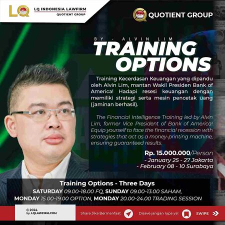 Alvin Lim Akan Berikan Strategi Trading Lewat Kelas Kecerdasan Keuangan di Surabaya Foto BeritaJatim.com