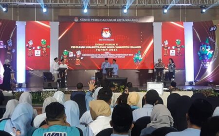 Debat Publik Kedua, Begini Solusi Atasi Kemacetan dari Paslon Pilwali Malang Foto BeritaJatim.com