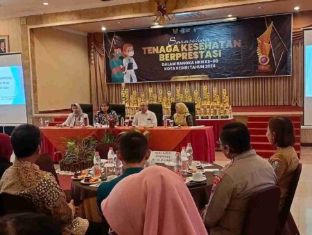 Ratusan Nakes Kota Kediri dapat Ilmu Pengelolaan Stres di Tempat Kerja Foto BeritaJatim.com