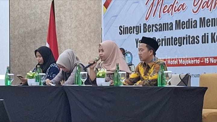 Bawaslu Kota Mojokerto Gandeng Media Awasi Jalannya Pilkada Serentak 2024 Foto BeritaJatim.com