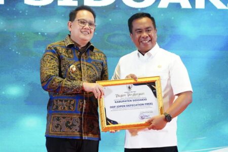 Pemkab Sidoarjo Raih Penghargaan ODF dari Pemprov Jawa Timur Foto BeritaJatim.com