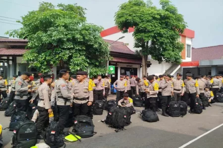 Ratusan Personel Polri Siap Amankan Pilkada Ponorogo, Ini Strateginya Foto BeritaJatim.com