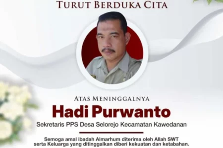 Sekretaris PPS Meninggal, KPU Magetan Fasilitasi Klaim BPJS Ketenagakerjaan Foto BeritaJatim.com