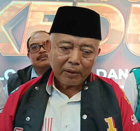 Petahana Sanusi Janji Perhatikan Keberlangsungan LKS Mandiri Foto BeritaJatim.com