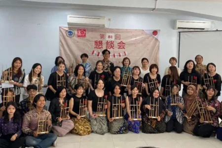 Kondankai Unitomo Surabaya Jadi Ajang Kenalkan Budaya Jepang Foto BeritaJatim.com
