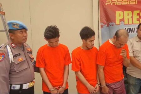 6 Hari, Polsek Sukolilo Tembak 3 Kaki Bandit Curanmor Surabaya Foto BeritaJatim.com