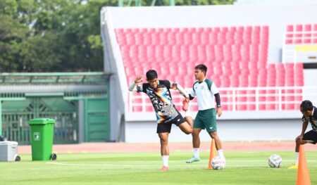 Pasca Renovasi, Pelatih Deltras Himbau Suporter Merahkan Stadion GDS Sidoarjo Foto BeritaJatim.com