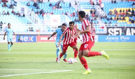 Deltras FC Ditahan Imbang Persela Lamongan, Bejo Soroti Fokus Tim Foto BeritaJatim.com