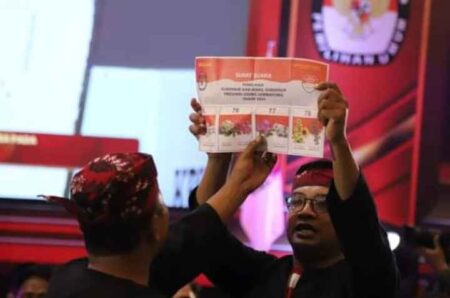 Simulasi, Upaya KPU Pamekasan Cek Kelemahan Proses Pungut Hitung Suara Pilkada Foto BeritaJatim.com