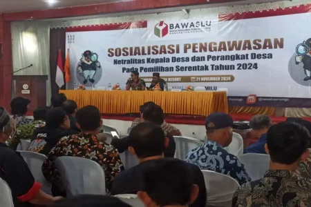 Pjs Bupati Ponorogo Tekankan Netralitas Kades dan Perangkat Desa Foto BeritaJatim.com