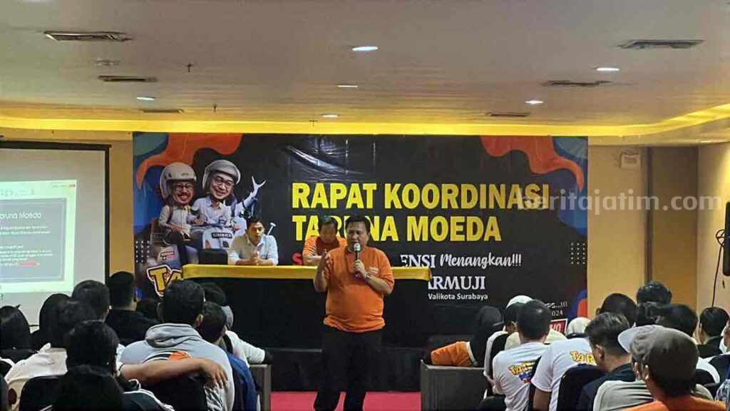Taruna Moeda Solidkan Dukungan Anak Muda untuk Eri-Armuji di Pilwali Surabaya